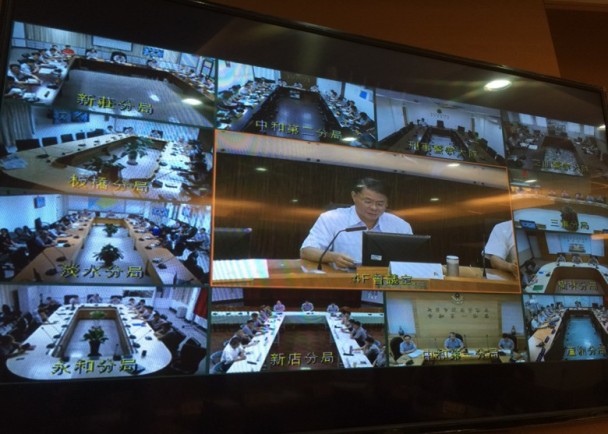 1040710強颱昌鴻入侵 警視訊會議完成全方位整備(圖示)