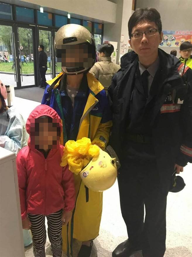 1060326 六歲女童迷途 警協助讓母女團圓(圖示)