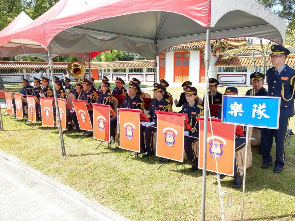 支援新北市忠烈祠107年革命先烈陣亡將士暨訓難同胞春祭典禮演奏照片