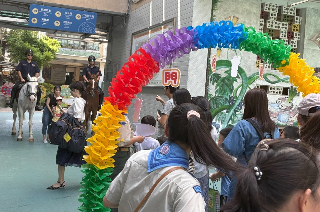 114年8月24日「小小警察體驗活動」暨犯罪預防宣導活動案2