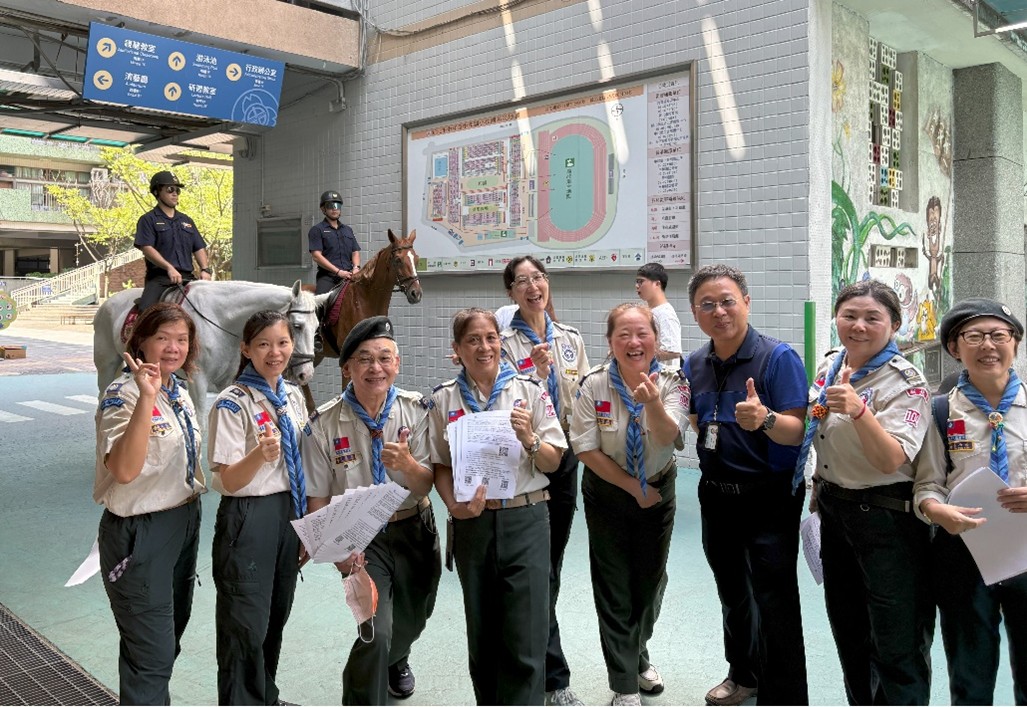 114年8月24日「小小警察體驗活動」暨犯罪預防宣導活動案1