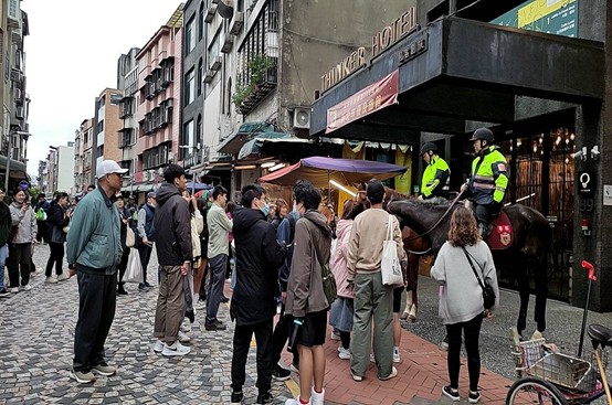 騎警隊執勤日常照片三