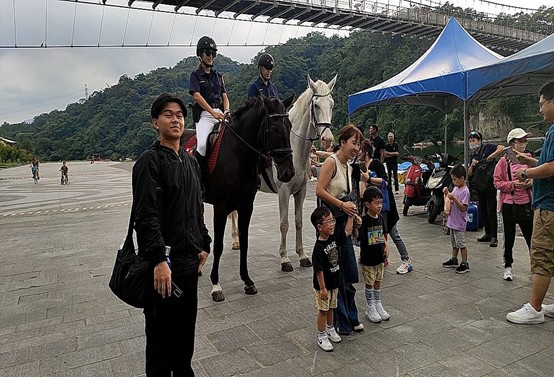 騎警隊執勤日常照片五