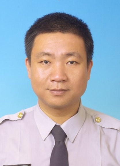 林口分隊長藍進發