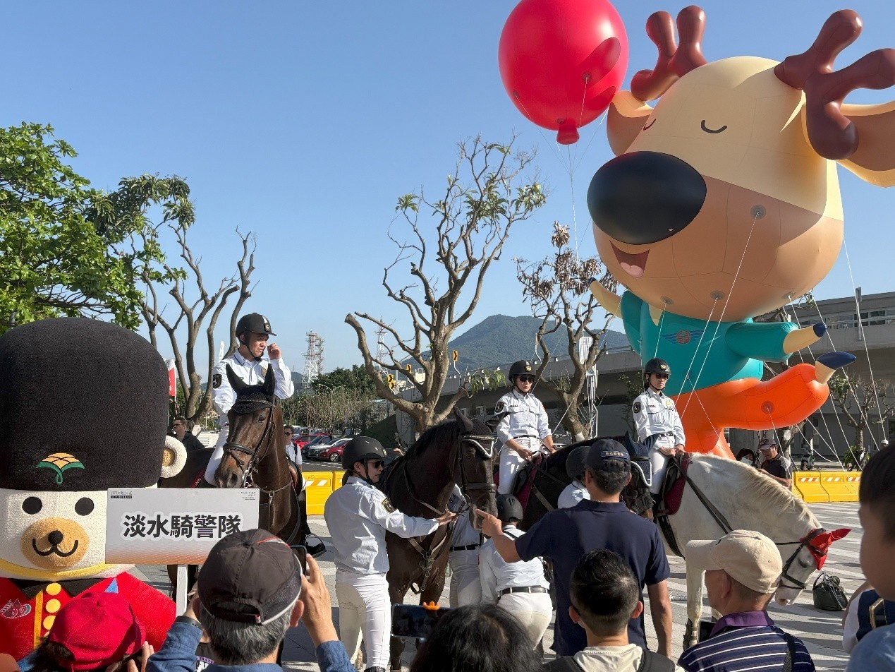 「淡江大橋通車系列活動大遊行」暨犯罪預防宣導活動-2