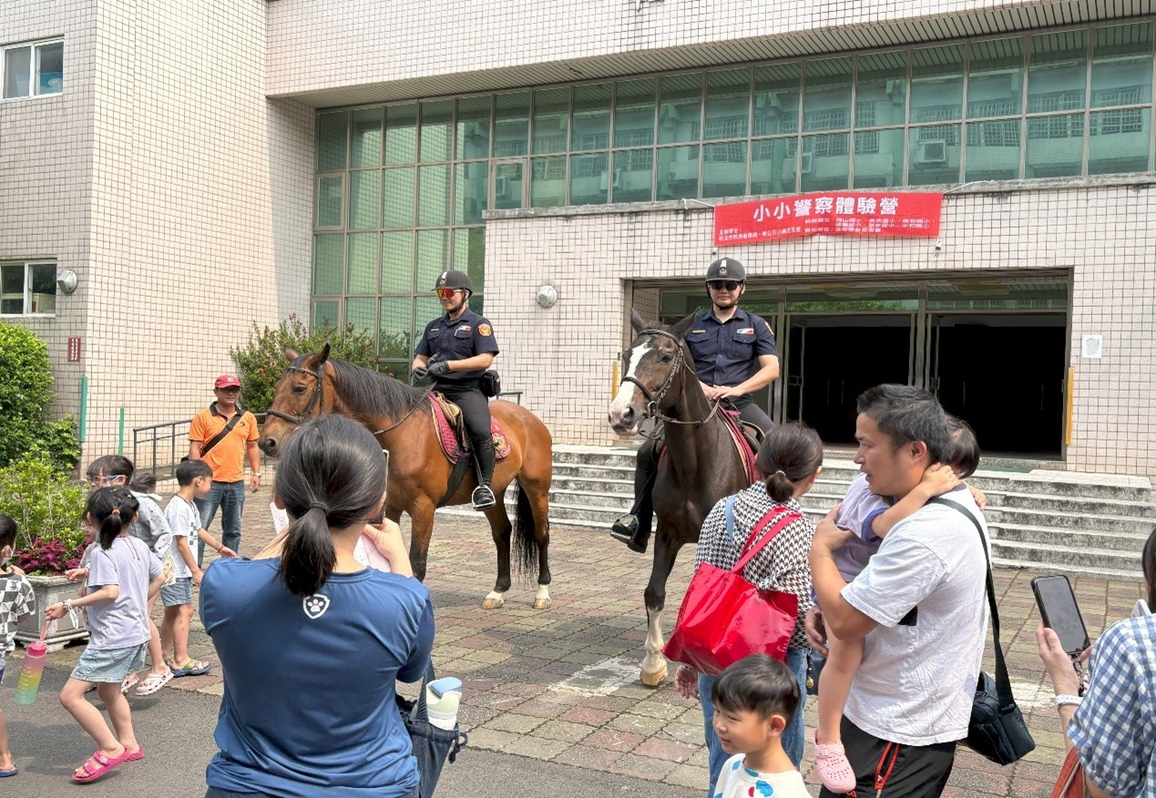 中和區秀山國小「小小警察體驗暨犯罪預防宣導活動」-1