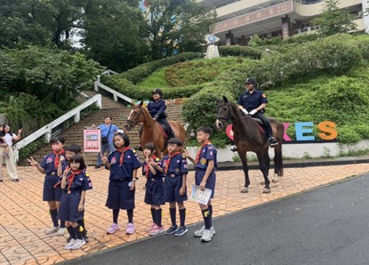 中和區景新國小「小小警察體驗暨犯罪預防宣導活動」-1