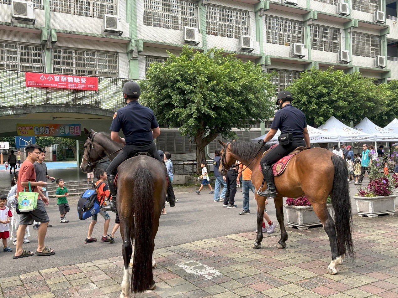 中和區秀山國小「小小警察體驗暨犯罪預防宣導活動」-2