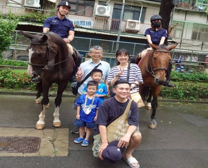 中和區積穗國小「小小警察體驗暨犯罪預防宣導活動」-2