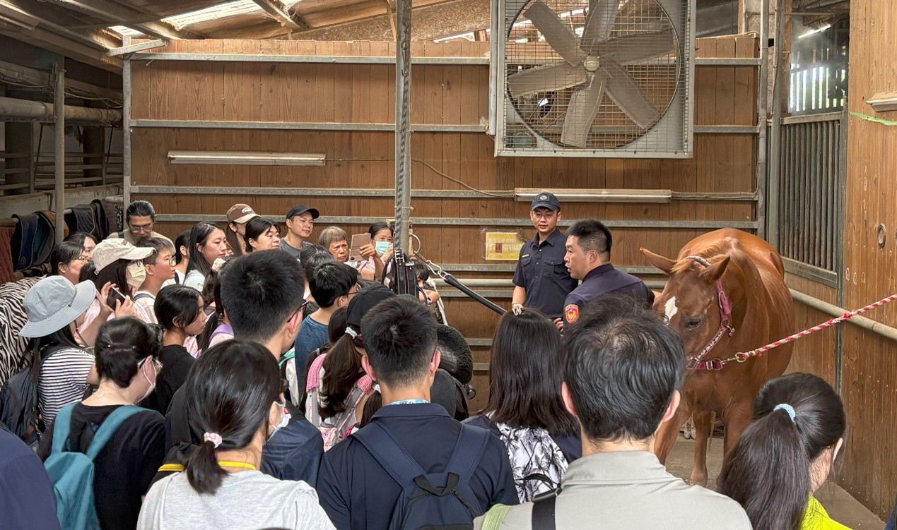 戴議員瑋姍在漢諾威馬術俱樂部辦理孩童參訪-1